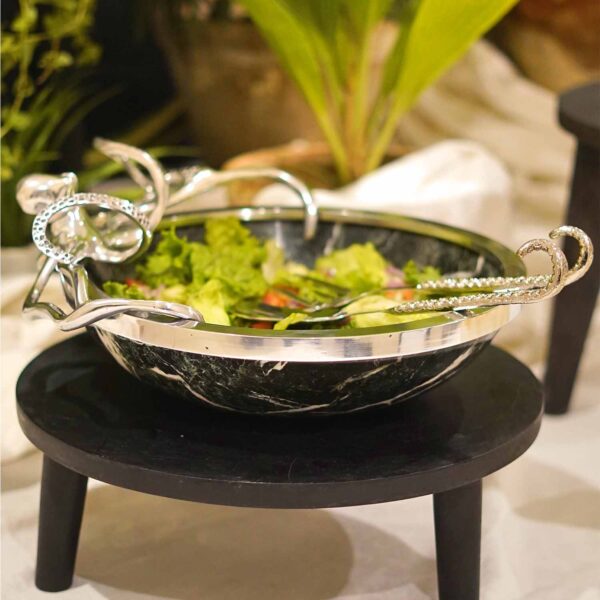 Octopus Serving Bowls , serving bowls in Pakistan , white serving bowls , large serving bowls , dessert serving bowl , best serving bowls, dry fruit serving bowl