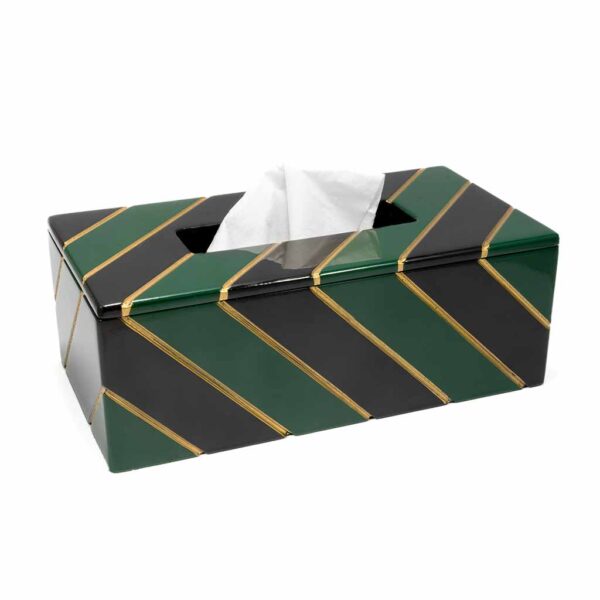 Vird Tissue Box showcasing an eco-friendly design, perfect for adding a natural touch to home décor while providing practical tissue storage in Pakistan.