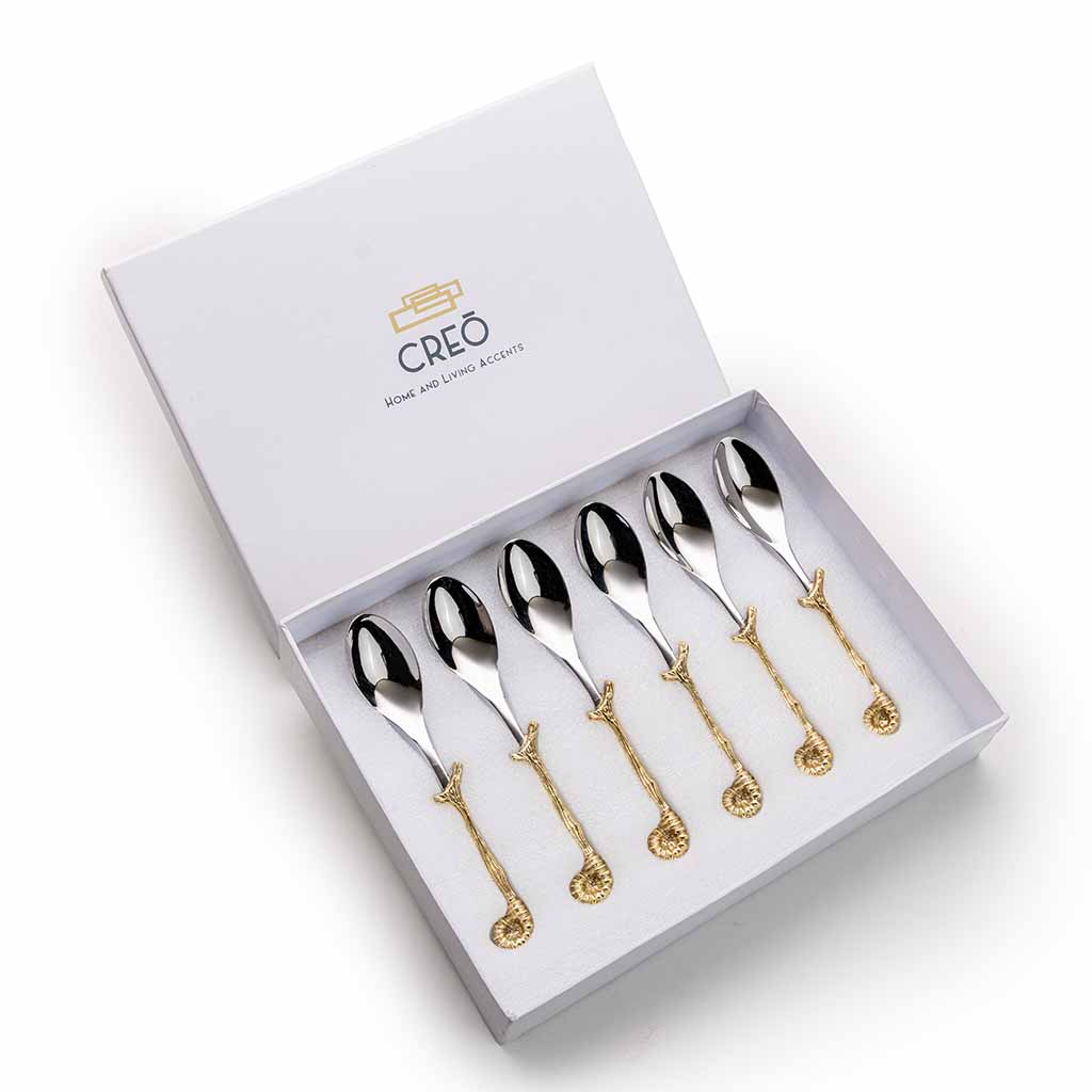 Dali Dessert Spoon Set 6pcs , quality cutlery , table cutlery and crockery , flatware , cutlery sets