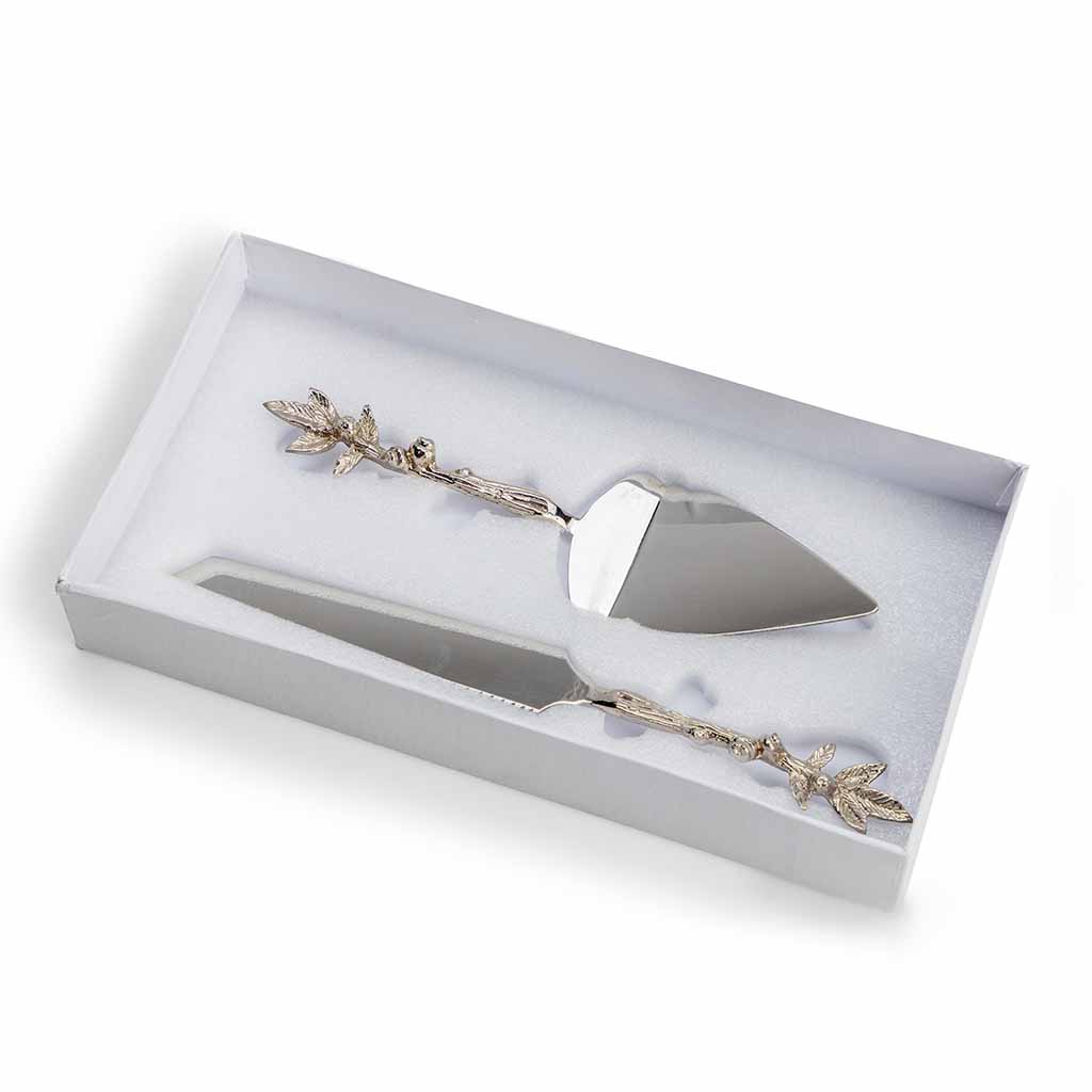 Flora Cake Knife Set , quality cutlery , table cutlery and crockery , flatware , cutlery sets, cake cutter set