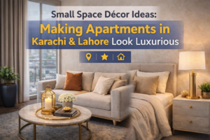 Read more about the article Small Space Décor Ideas: Making Apartments in Karachi & Lahore Look Luxurious