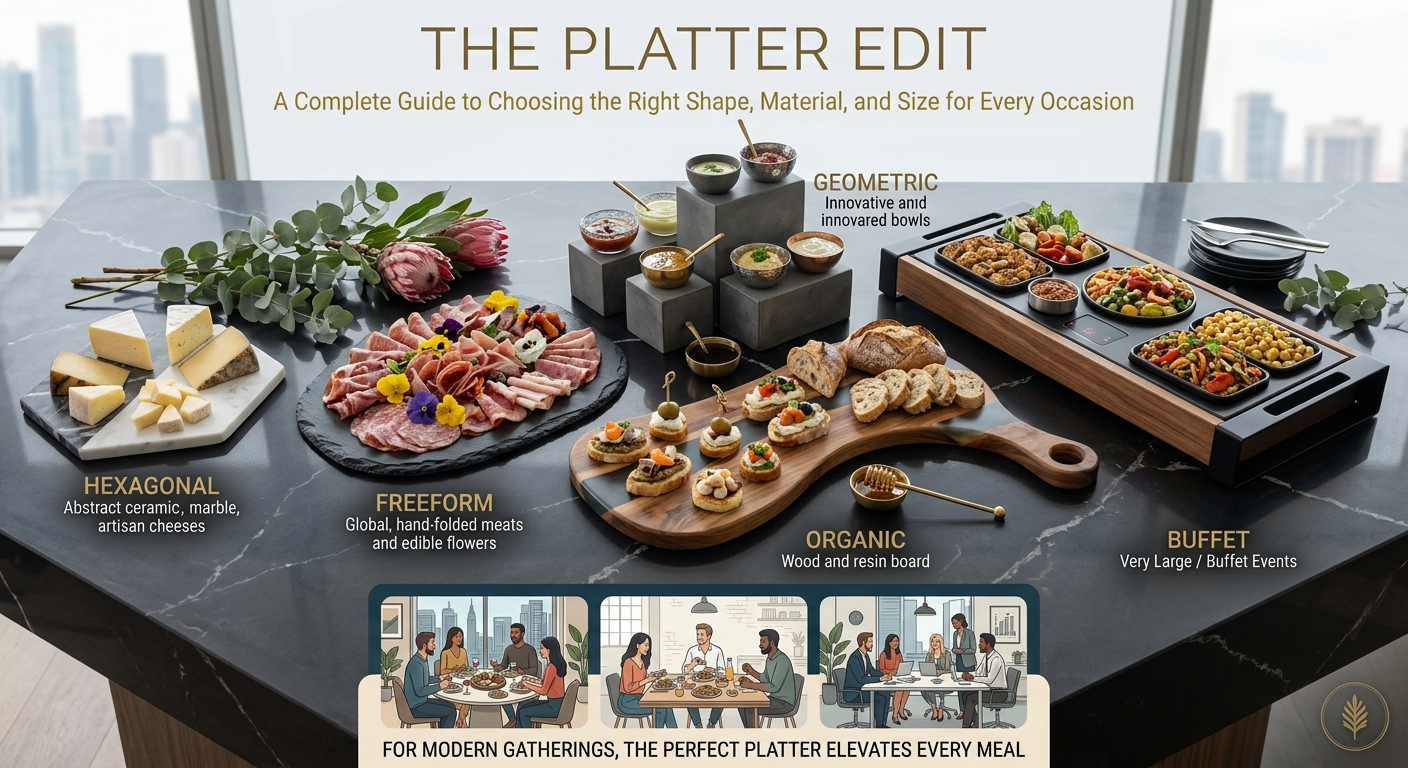 The Platter Edit: A Complete Guide to Choosing the Right Shape, Material, and Size for Every Occasion in Pakistan