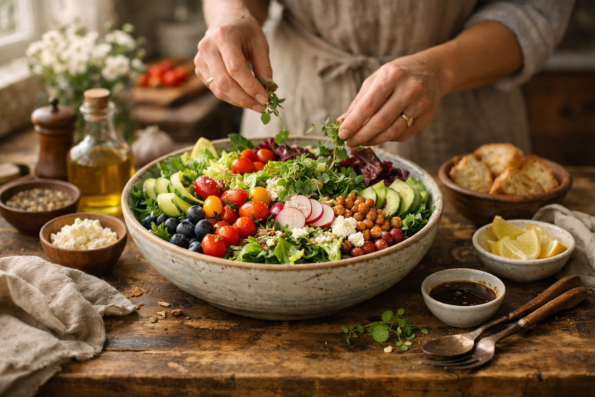 The Salad Bowl as Centrepiece: How to Make Your Most-Used Serving Piece Your Most Beautiful One