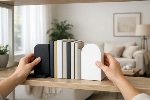 Blogs – Creo Living How to Style a Shelf With Bookends and Stop Before It Looks Cluttered
