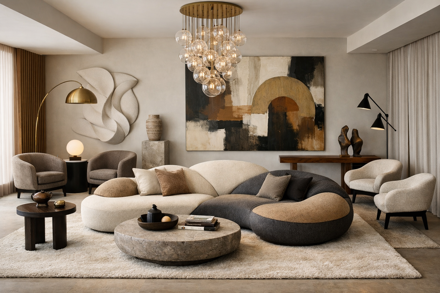 Styling Around A Sofa: How to Build An Entire Room Composition From One Dominant Piece in Pakistan
