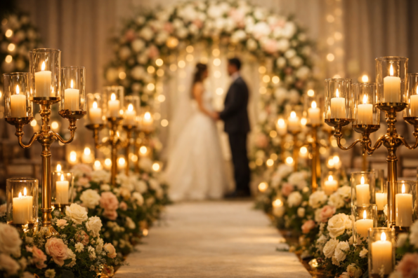 Blogs – Creo Living The Wedding Atmosphere: How Candle Stands Create Ceremony, Drama, and Romance at Any Event
